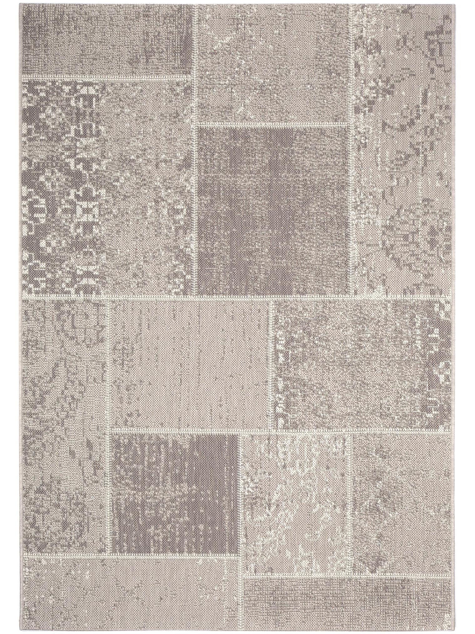 Teppich aus 100% Polypropylen in Taupe mit bis 5 mm hohem Flor von benuta Nest
