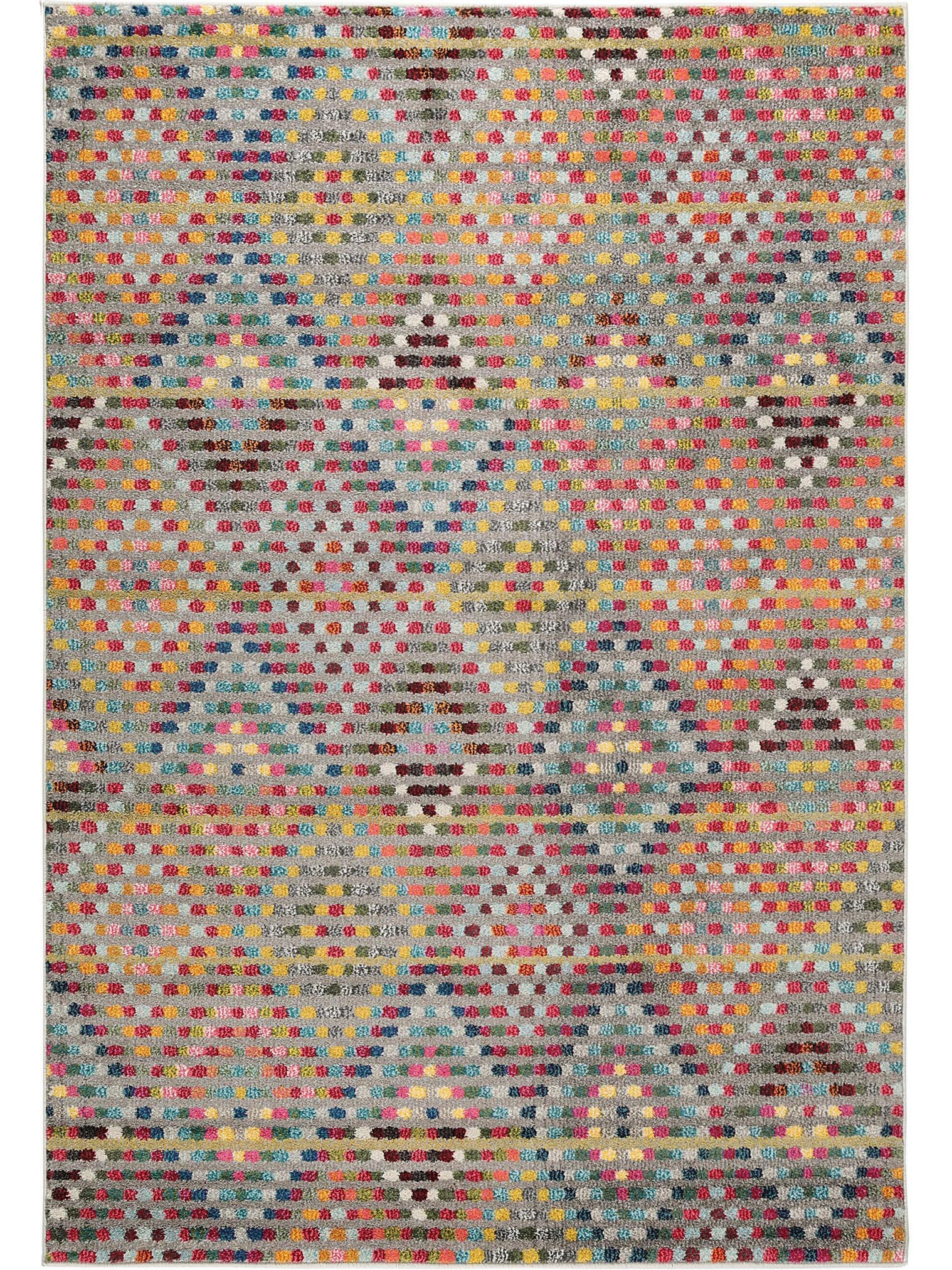 Teppich aus 100% Polypropylen in Multicolor mit 11 bis 20 mm hohem Flor von benuta Nest