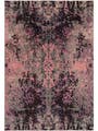 Teppich Casa Pink/Schwarz