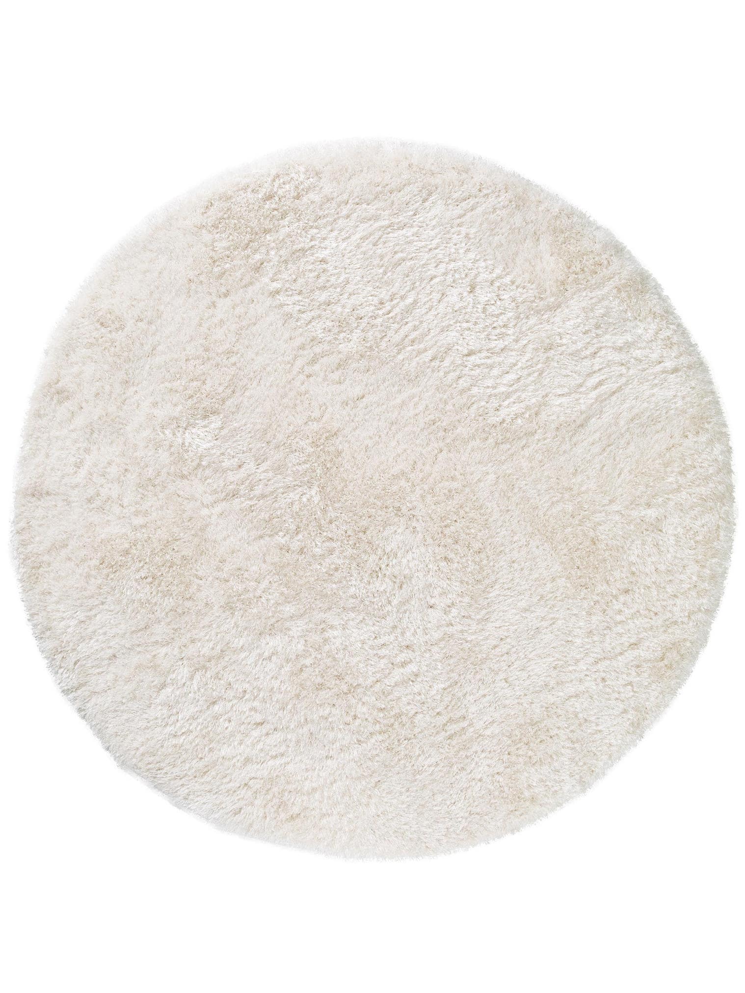 Teppich aus 50% Polyester, 50% Polypropylen in Weiß mit 51 bis 60 mm hohem Flor von benuta Pop