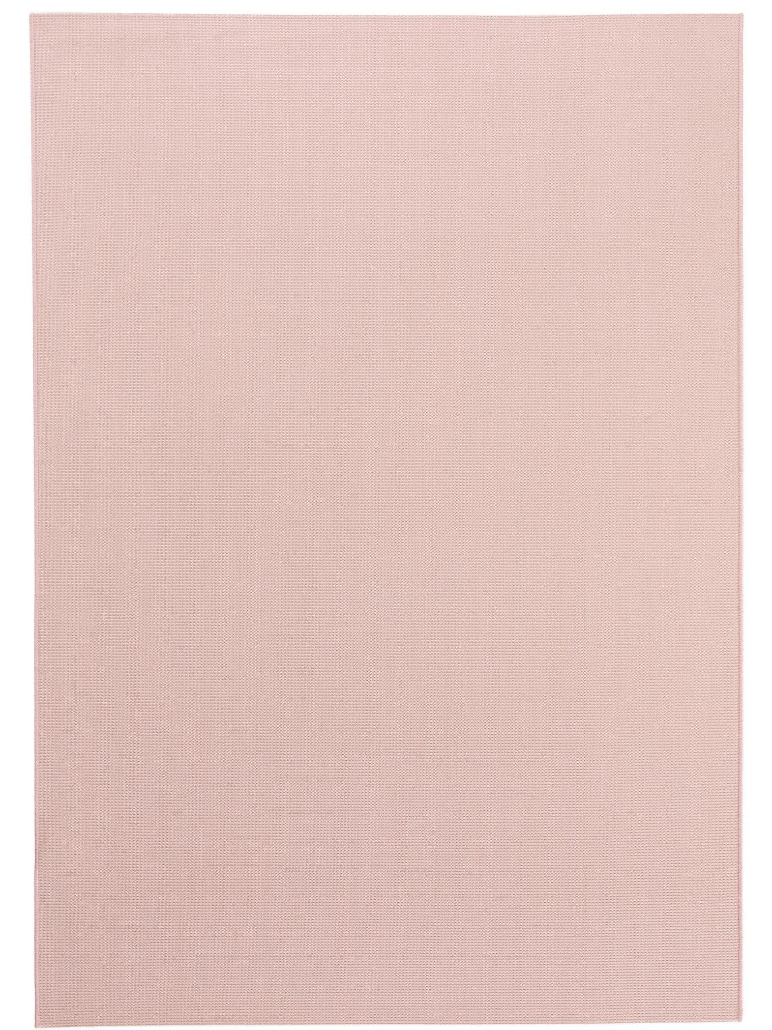 Teppich aus 100% Polypropylen in Rosa mit 6 bis 10 mm hohem Flor von benuta Nest