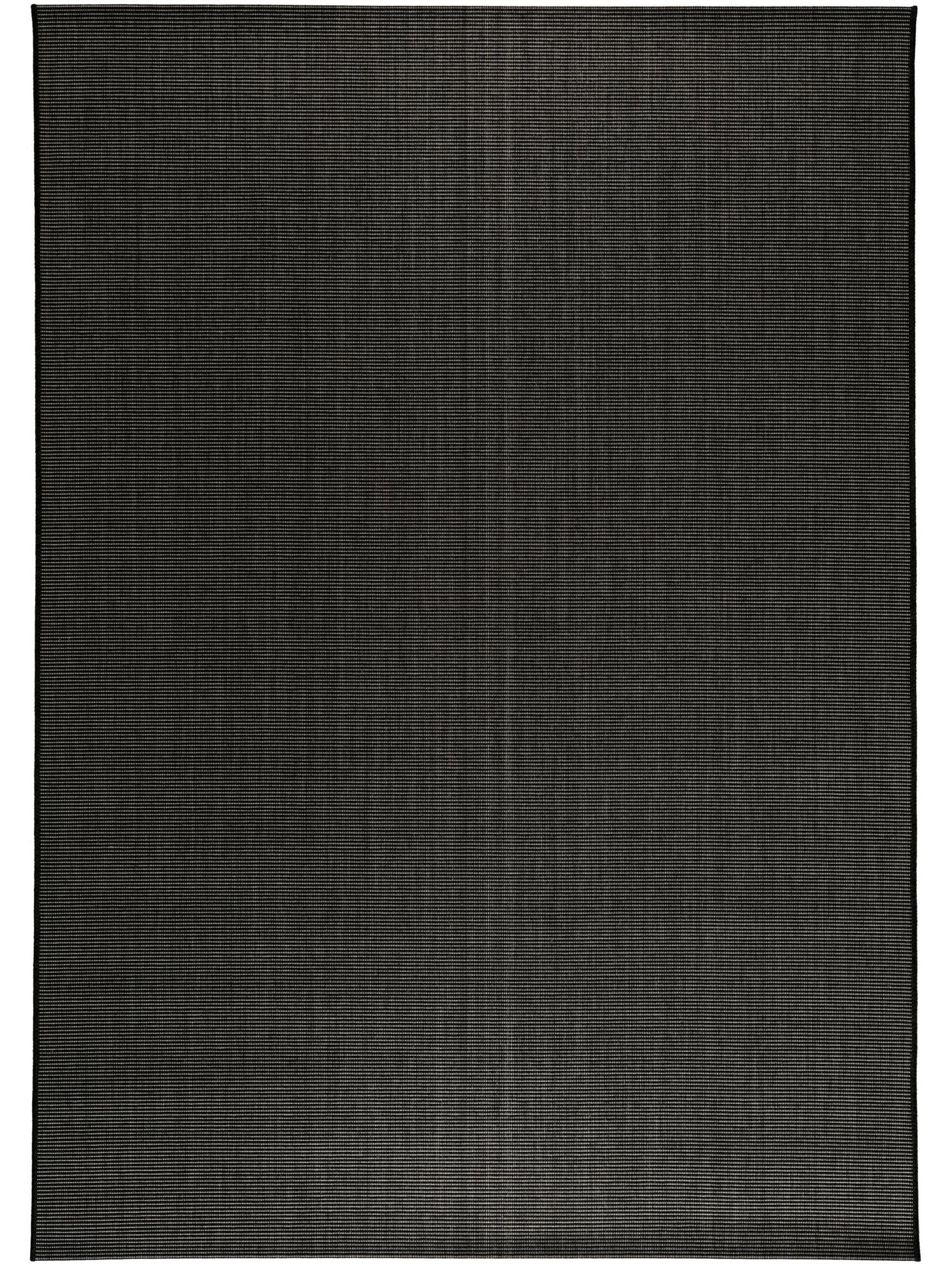 Rug made of 100% Polypropylene in Black with a 6 - 10 mm high pile by benuta Nest