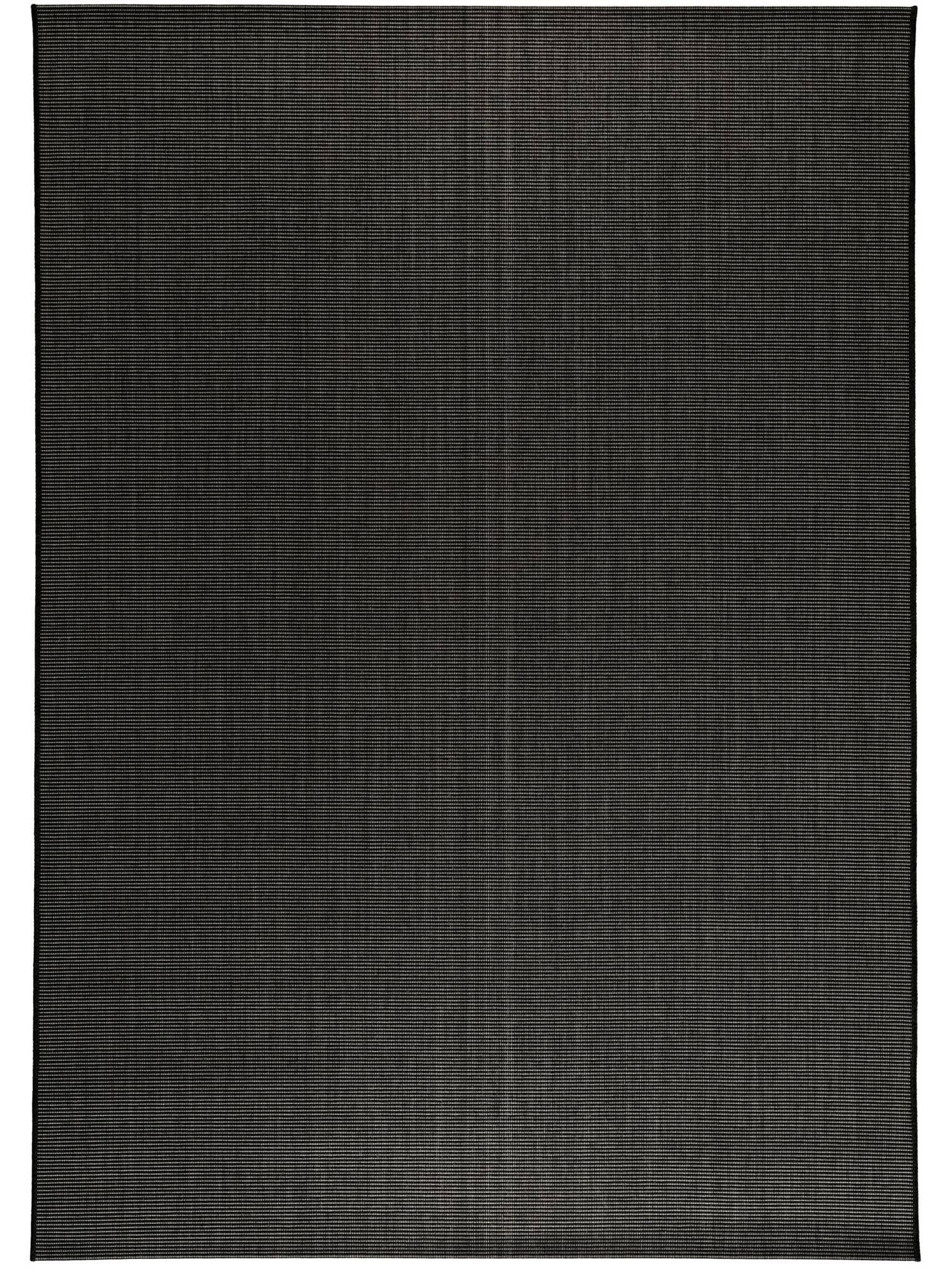 Teppich aus 100% Polypropylen in Schwarz mit 6 bis 10 mm hohem Flor von benuta Nest