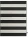 In- & Outdoor-Teppich Metro Schwarz
