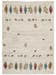 Tapis à poils longs Gobi Beige
