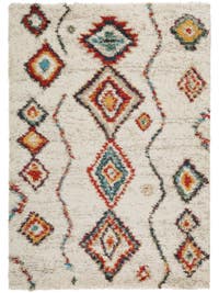 Hochflorteppich Gobi Beige