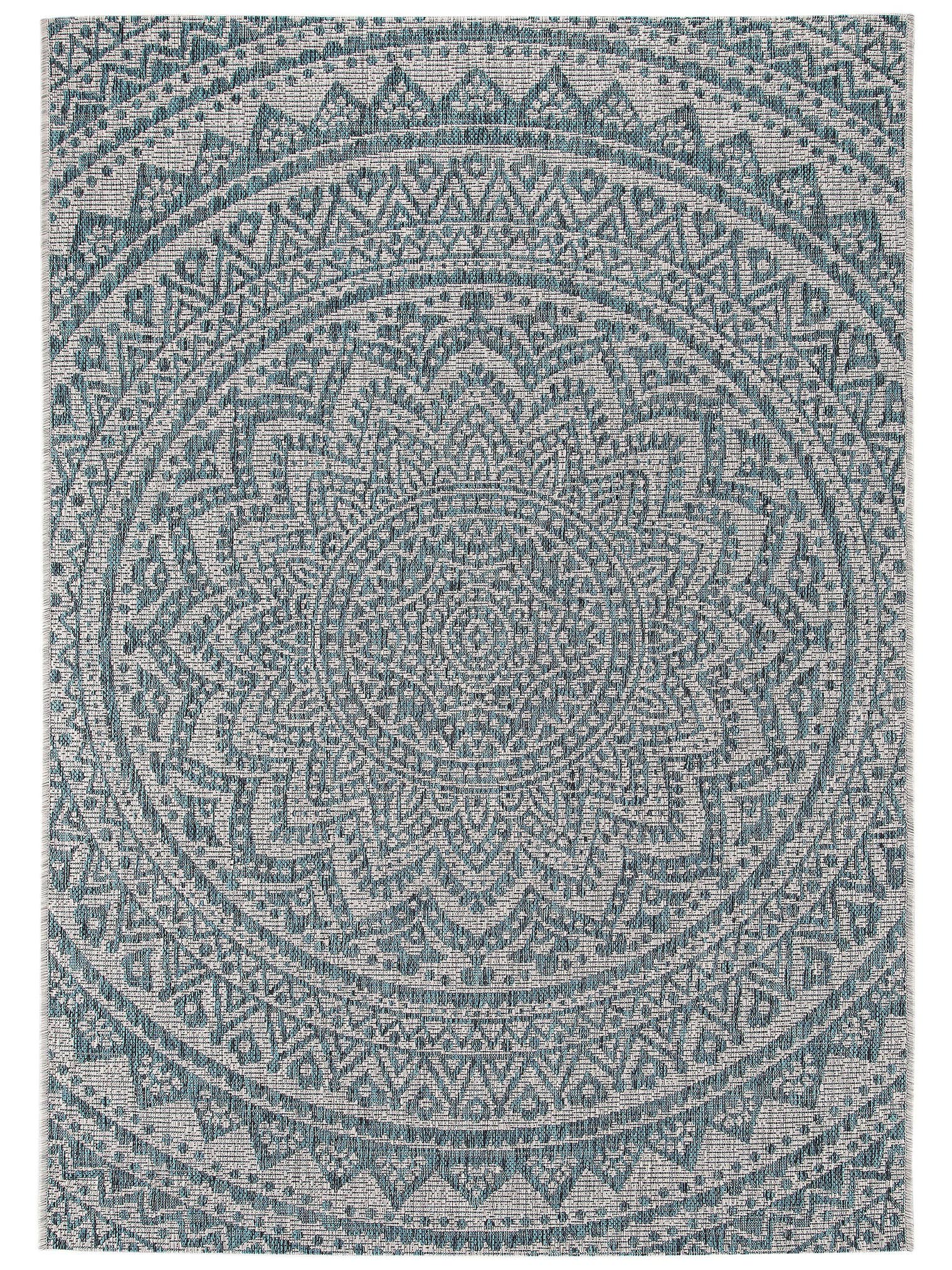 Tapis en 100% Polypropylène en Beige avec une pile de 1- 5 mm de hauteur de benuta Nest