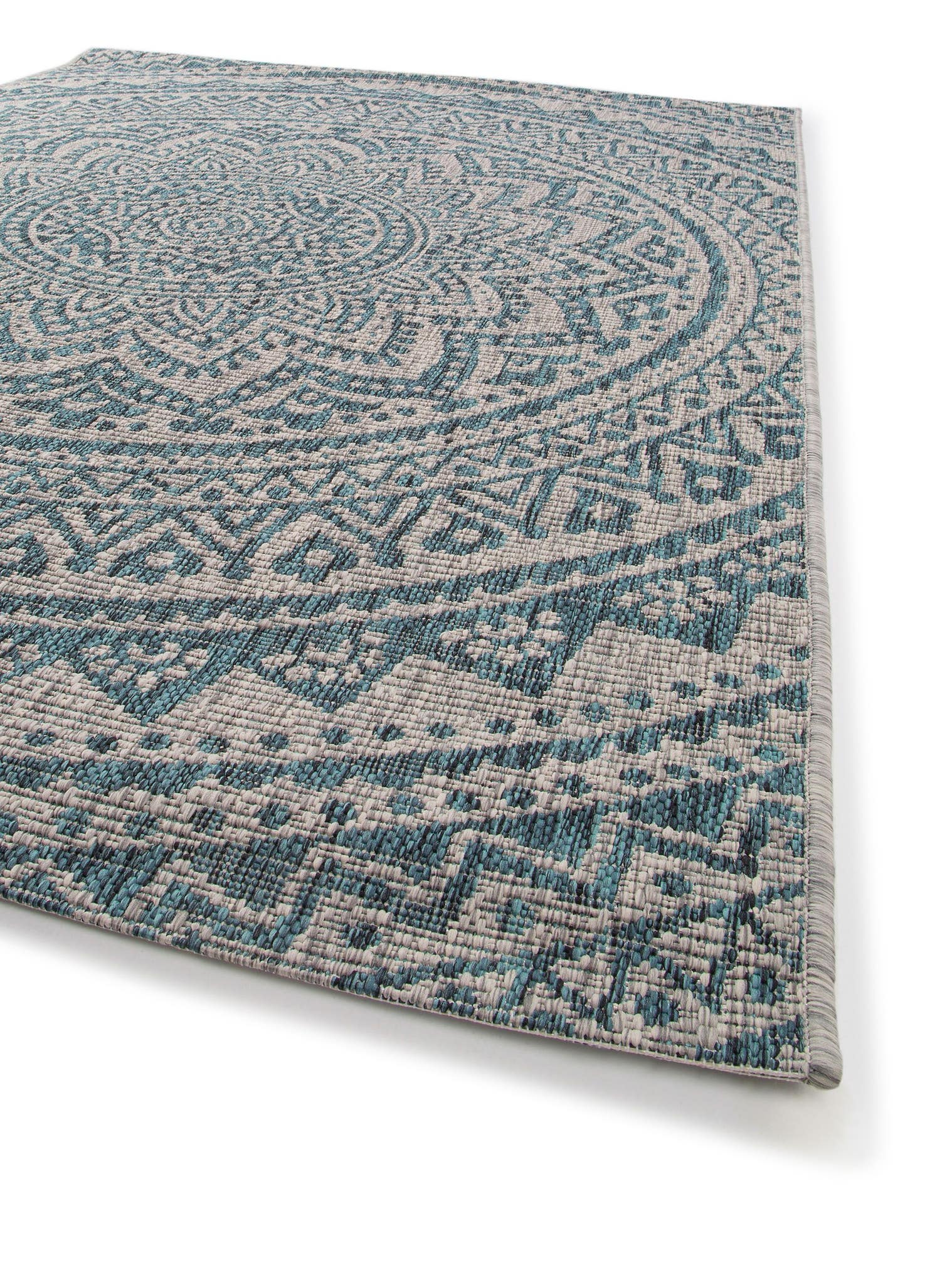 Tapis en 100% Polypropylène en Beige avec une pile de 1- 5 mm de hauteur de benuta Nest