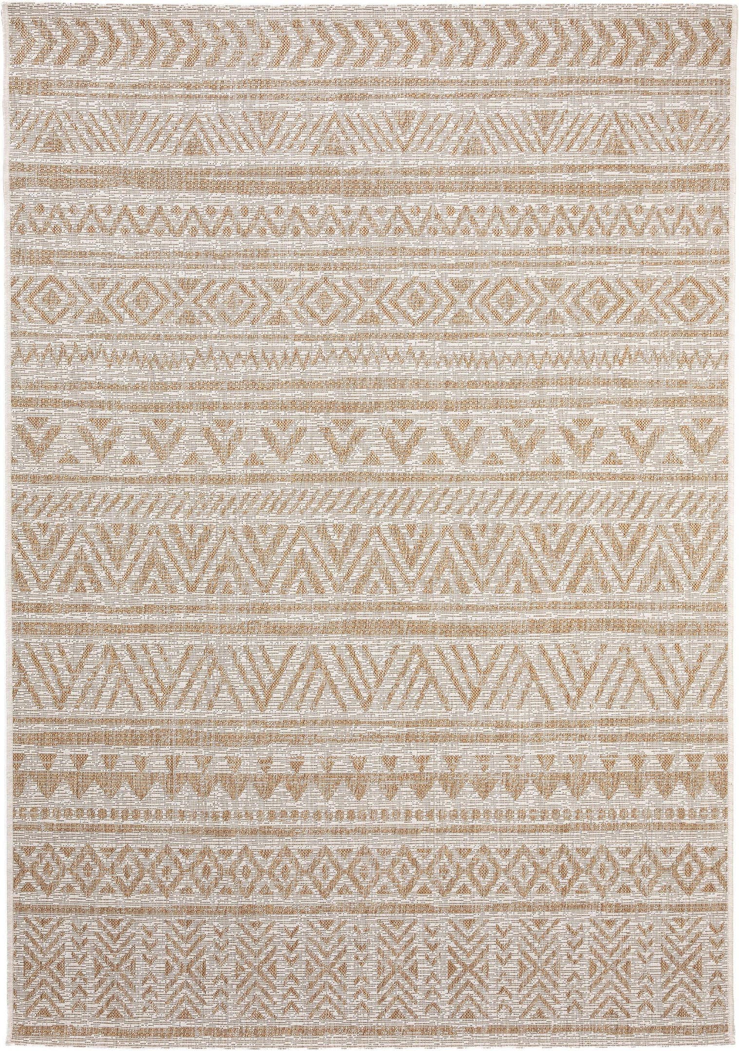 Tappeto di 100% Polipropilene in Beige con pelo alto 1- 5 mm da benuta Nest