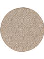 In- & Outdoor-Teppich rund Cleo Cream/Beige