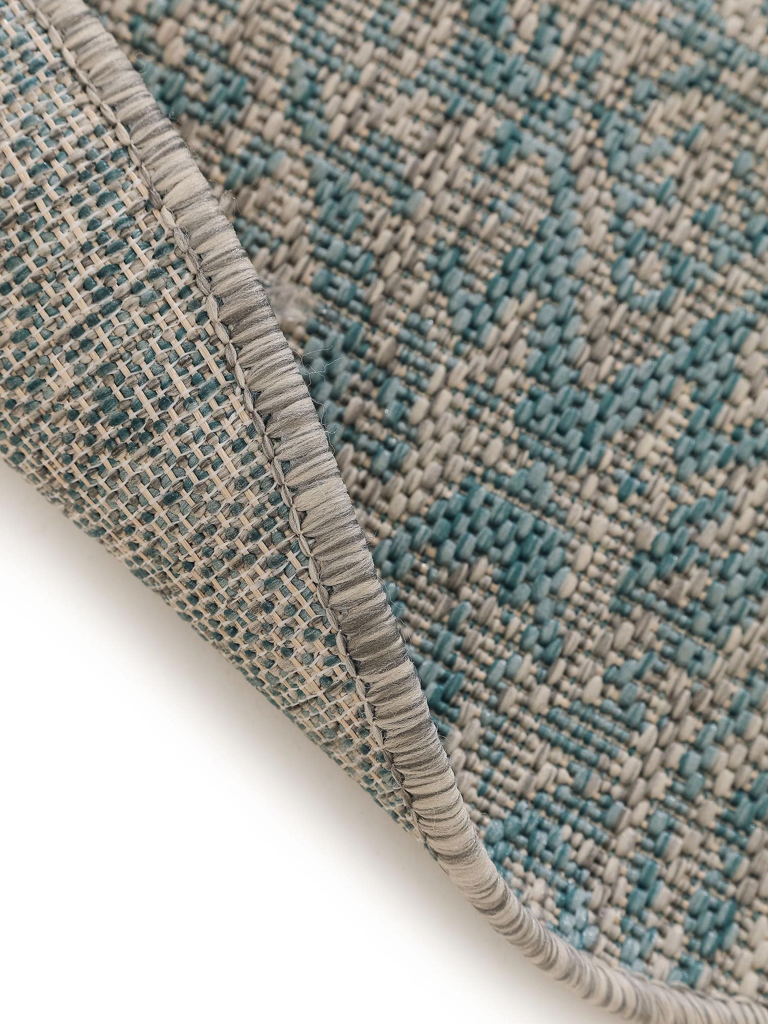 Teppich aus 100% Polypropylen in Beige mit bis 5 mm hohem Flor von benuta Nest