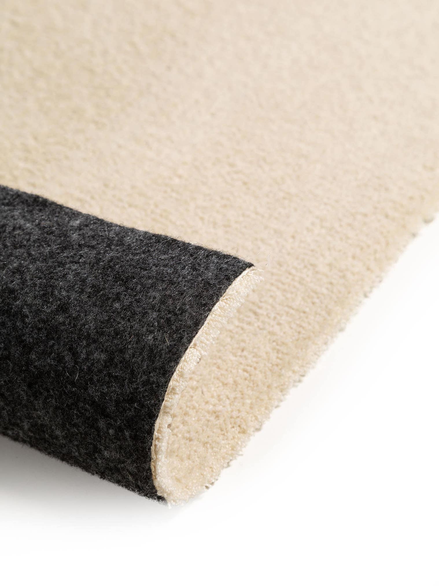 Tæppe af 100% Polyester (microfiber) i Beige med 11 - 20 mm høj luv fra benuta Nest