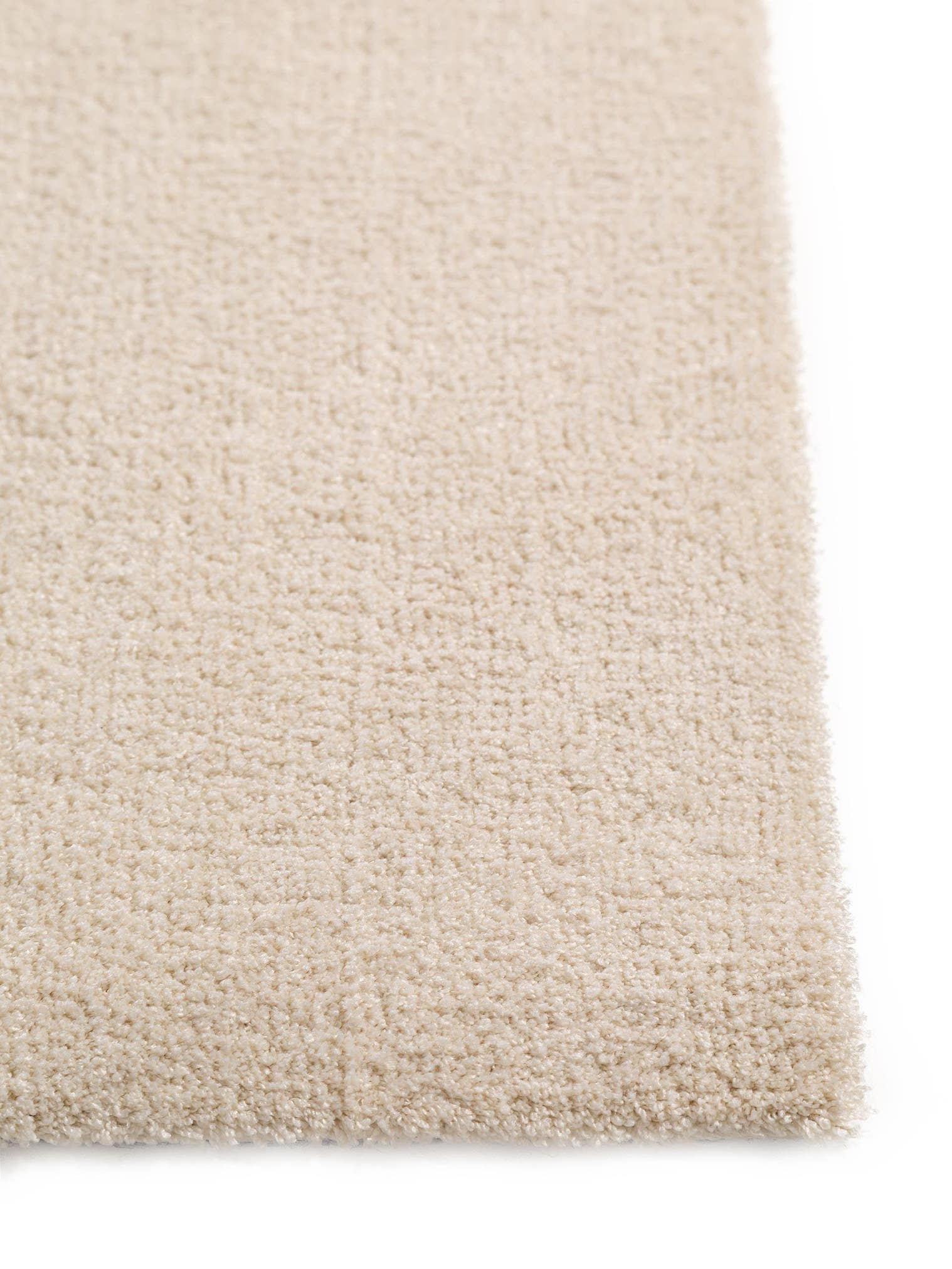 Tæppe af 100% Polyester (microfiber) i Beige med 11 - 20 mm høj luv fra benuta Nest