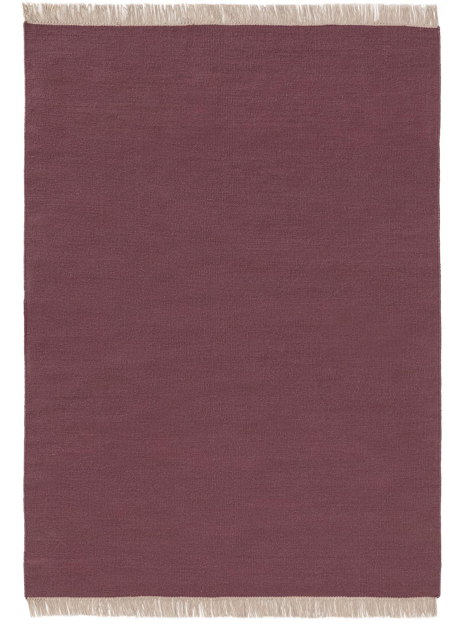 Alfombra de 80% lana, 20% algodón en Violeta con un pelo de {{Placeholder_Pile Height}} de altura de benuta Pop