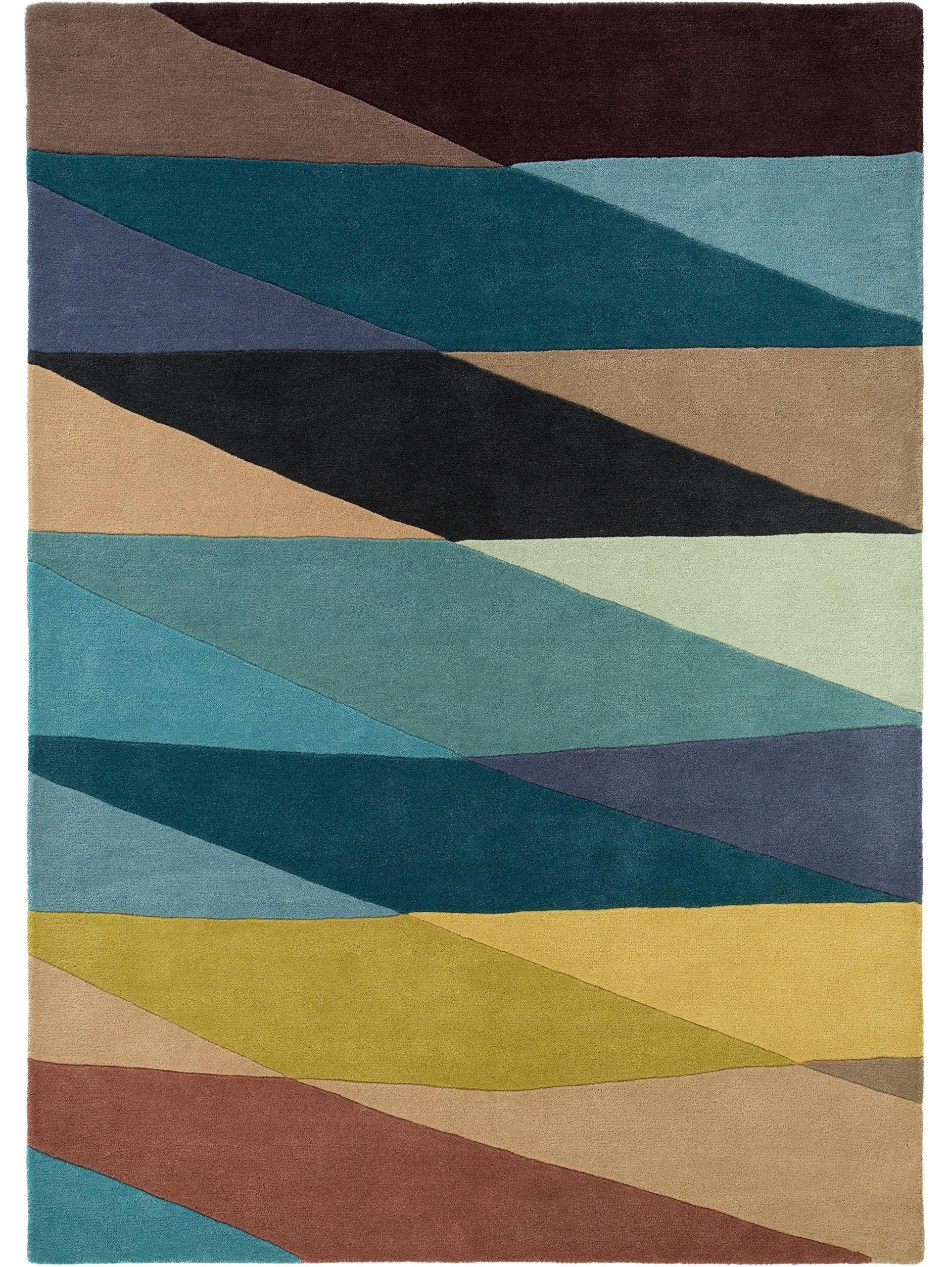 Alfombra de 100% Lana en Multicolor con un pelo de {{Placeholder_Pile Height}} de altura de benuta Finest