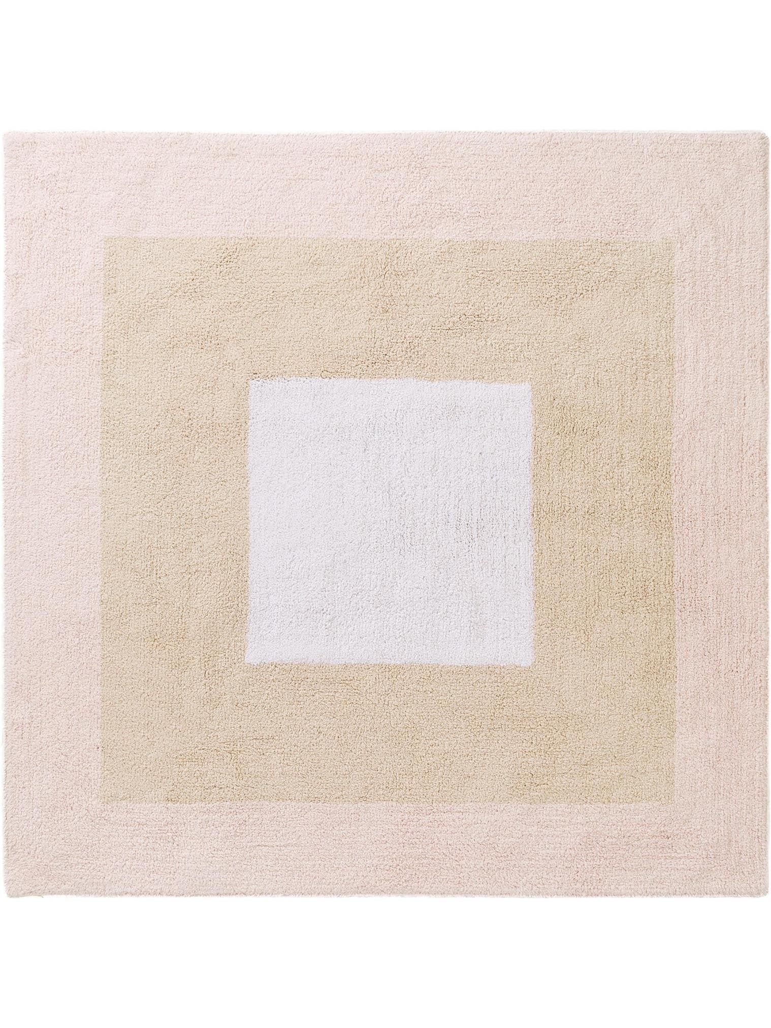 Tappeto di 100% Cotone in Rosa con pelo alto 11 - 20 mm da Lytte