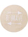 Waschbarer Kinderteppich Inka Beige