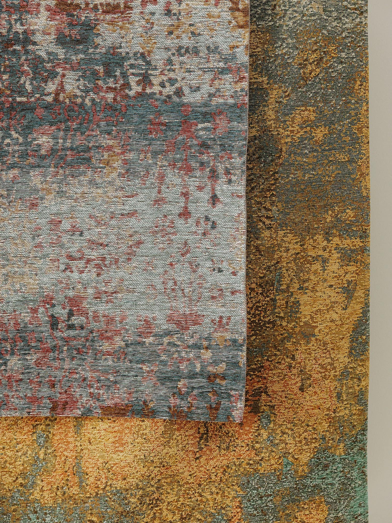 Tappeto di 55% Poliacrilico, 27% Poliestere, 17% Cotone, 1% Latex in Beige con pelo alto 1- 5 mm da benuta Nest