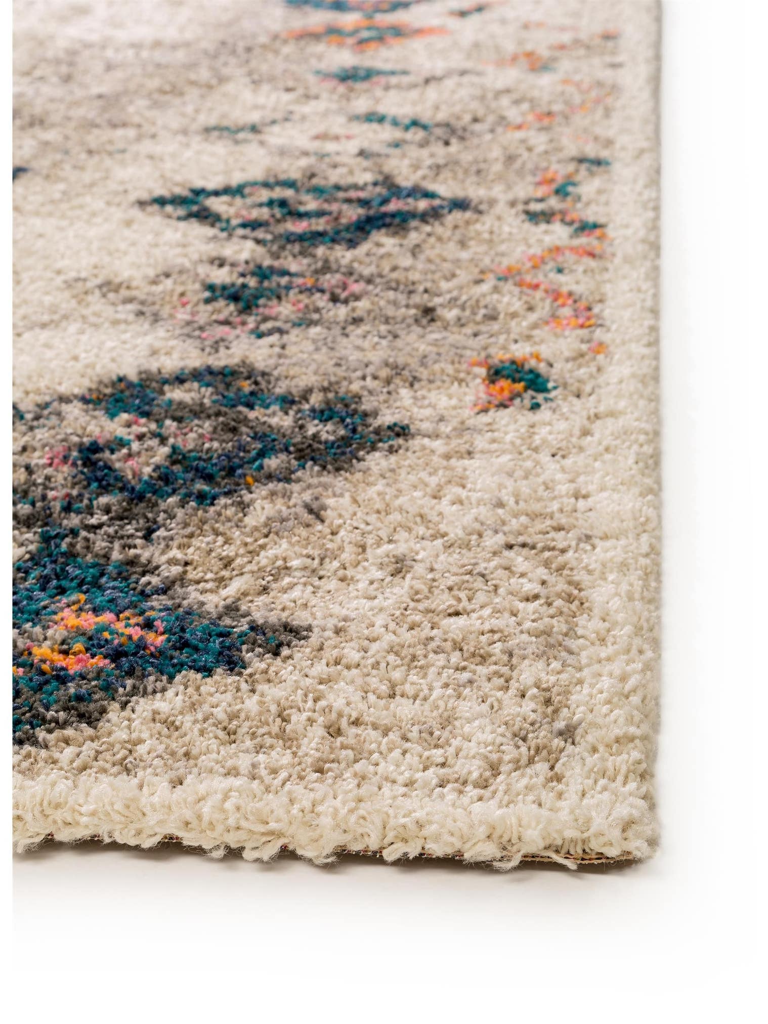 Tapis en 100% Polypropylène en Beige avec une pile de 21 - 30 mm de hauteur de benuta Pop