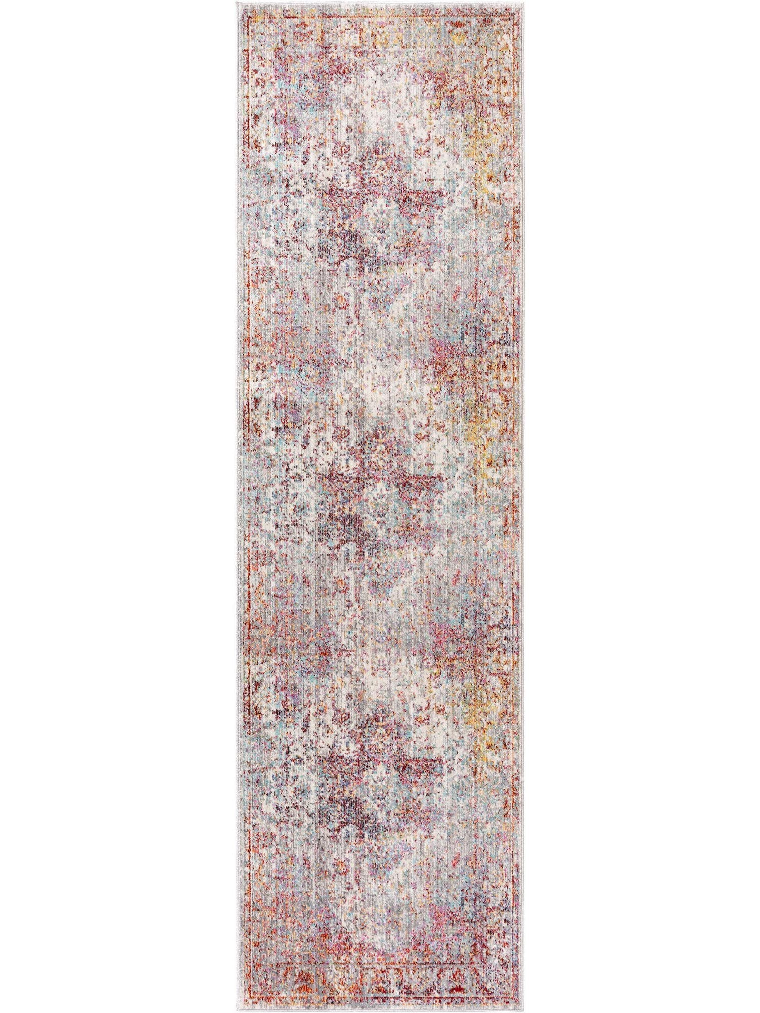 Teppich aus 100% Polyester in Multicolor mit bis 5 mm hohem Flor von benuta Nest