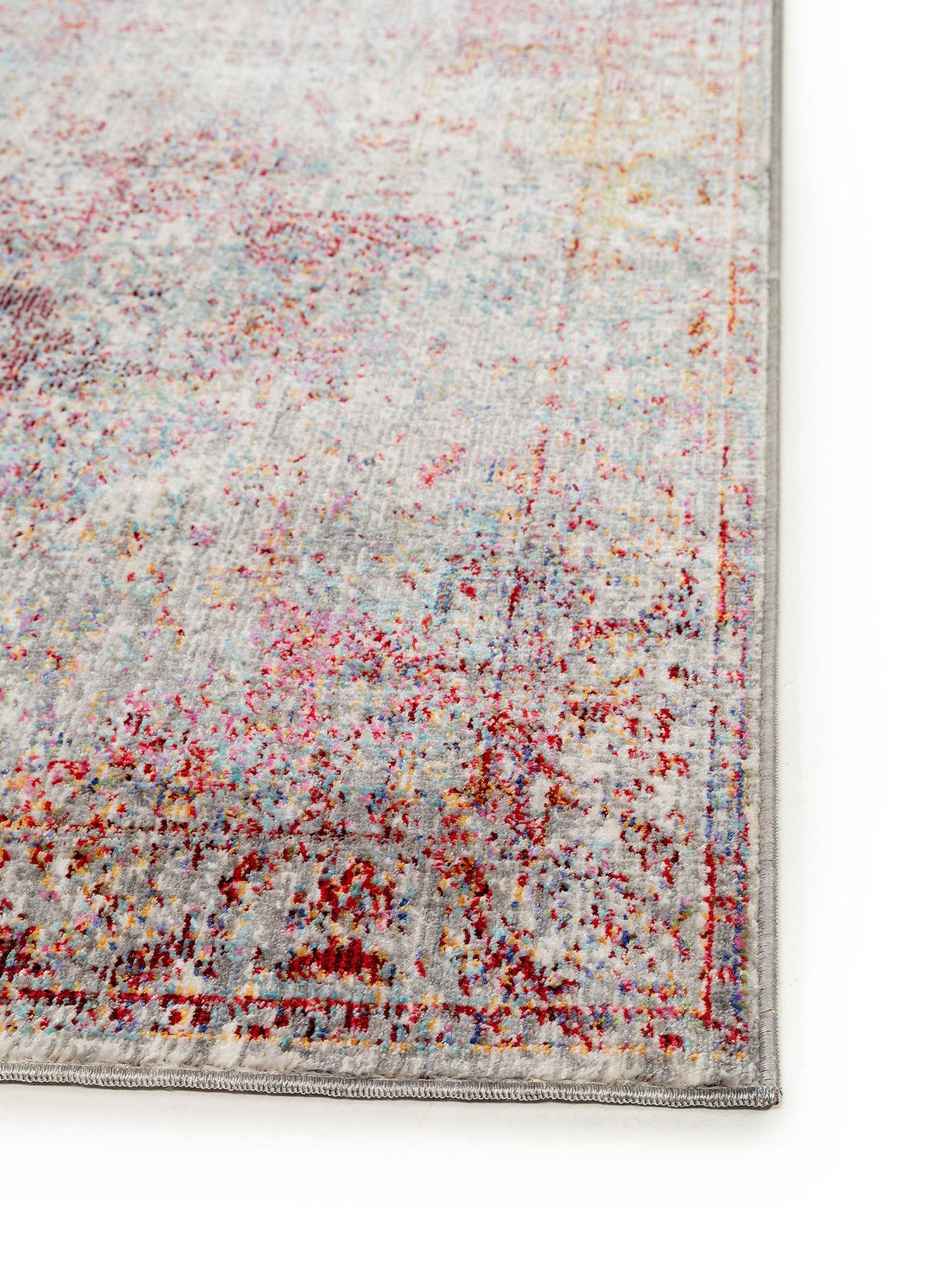 Teppich aus 100% Polyester in Multicolor mit bis 5 mm hohem Flor von benuta Nest