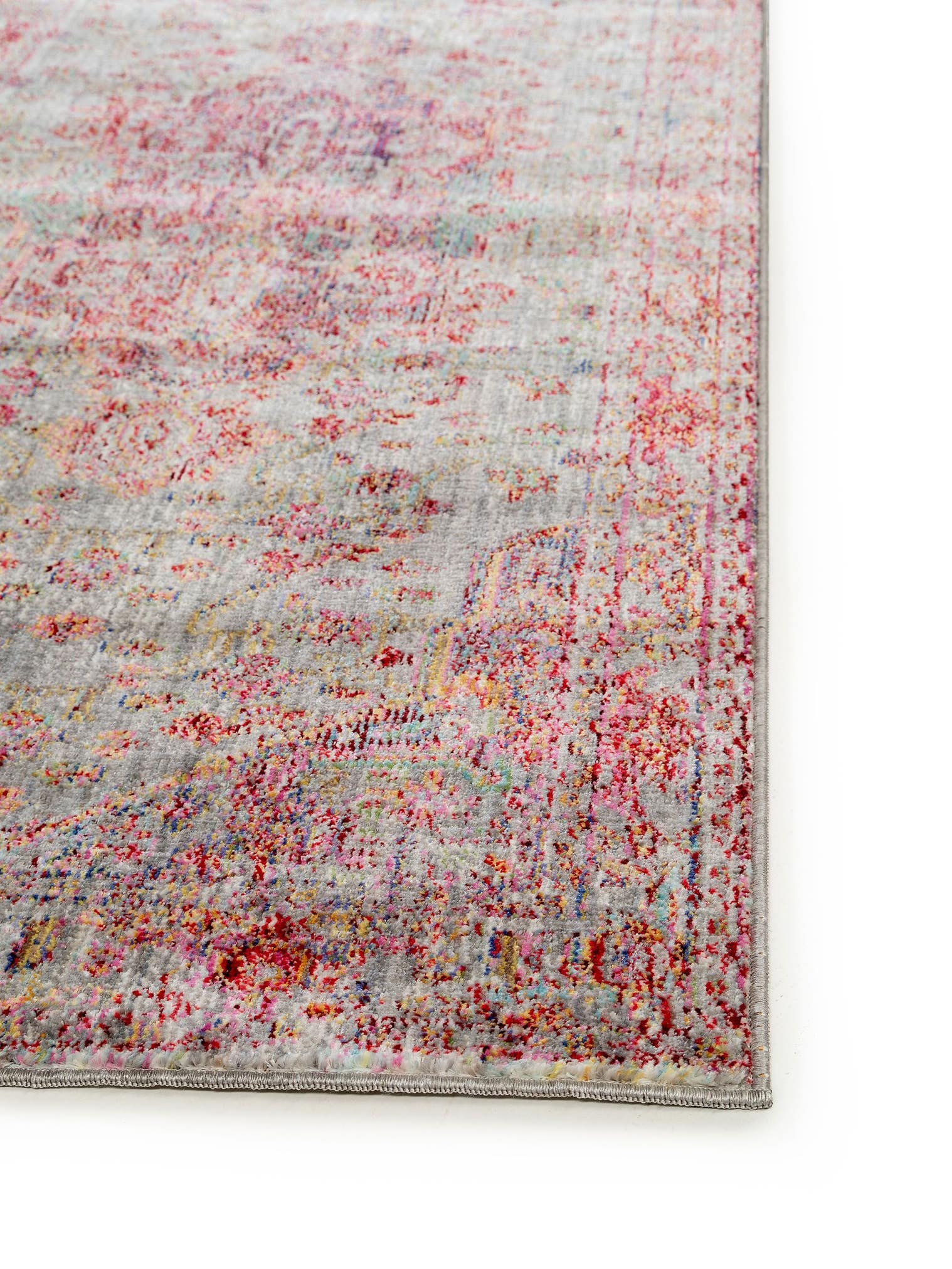 Teppich aus 100% Polyester in Multicolor mit bis 5 mm hohem Flor von benuta Nest