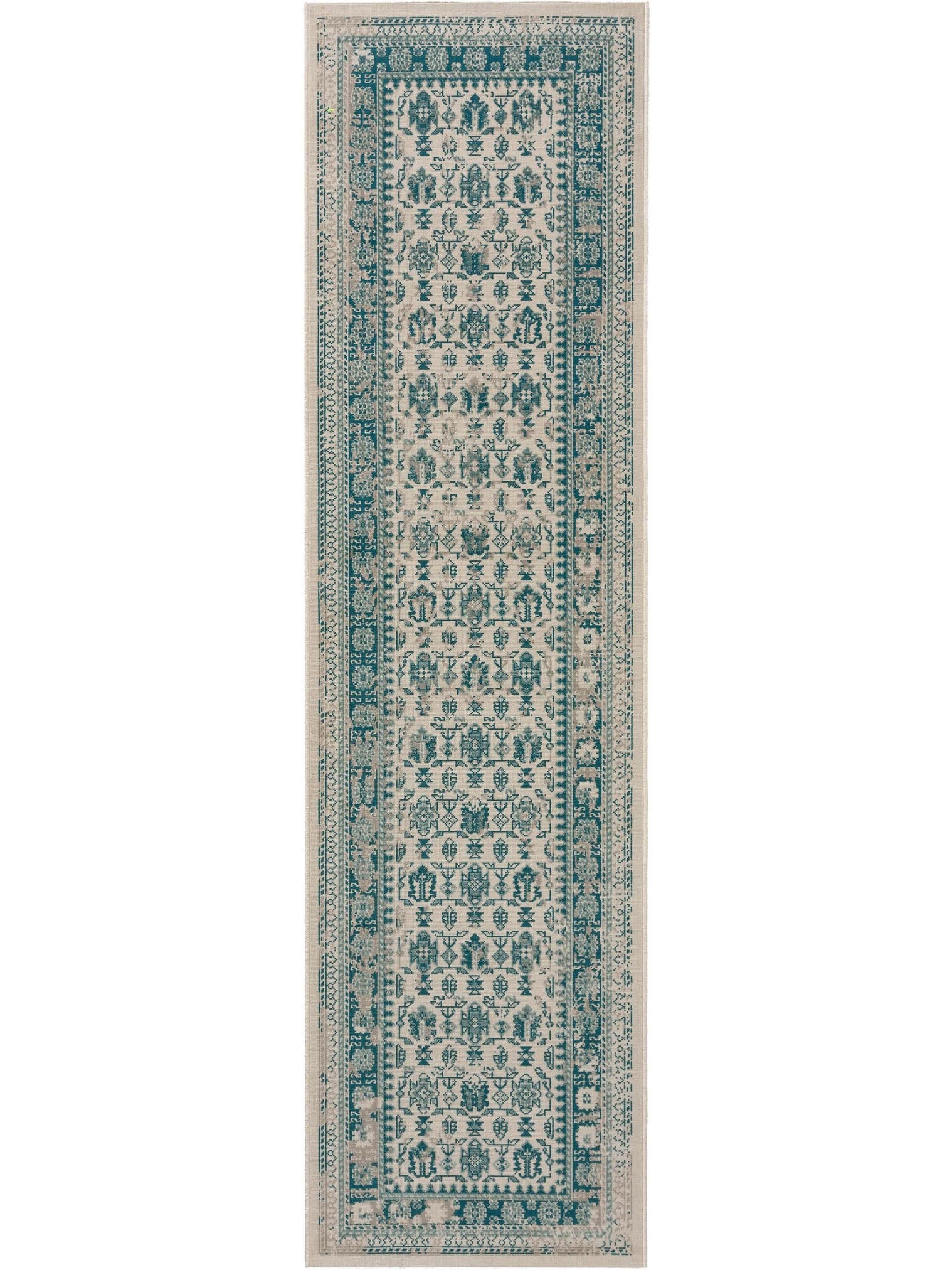 Tapis en 100% Polypropylène en Beige avec une pile de 1- 5 mm de hauteur de benuta Nest