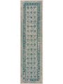 Tapis de couloir extérieur & intérieur Antique Beige/Turquoise