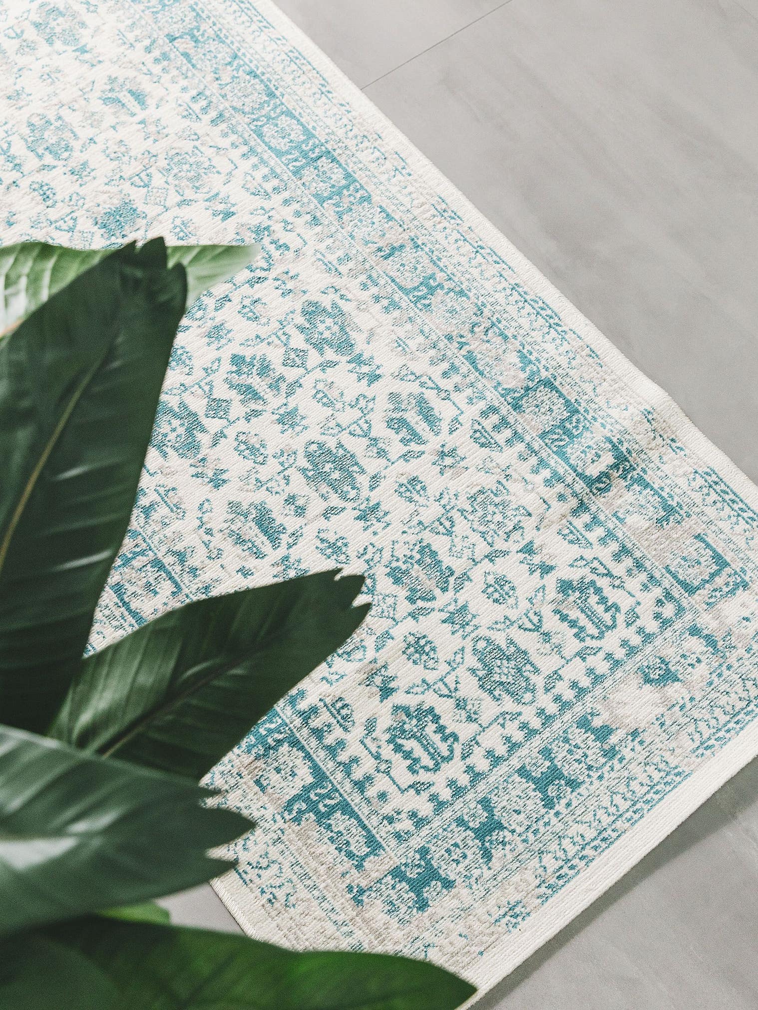 Tapis en 100% Polypropylène en Beige avec une pile de 1- 5 mm de hauteur de benuta Nest