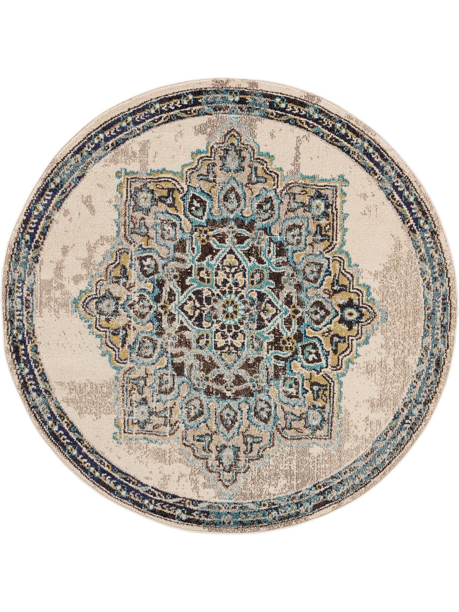 Alfombra de 100% Polipropileno en Beige con un pelo de {{Placeholder_Pile Height}} de altura de benuta Nest