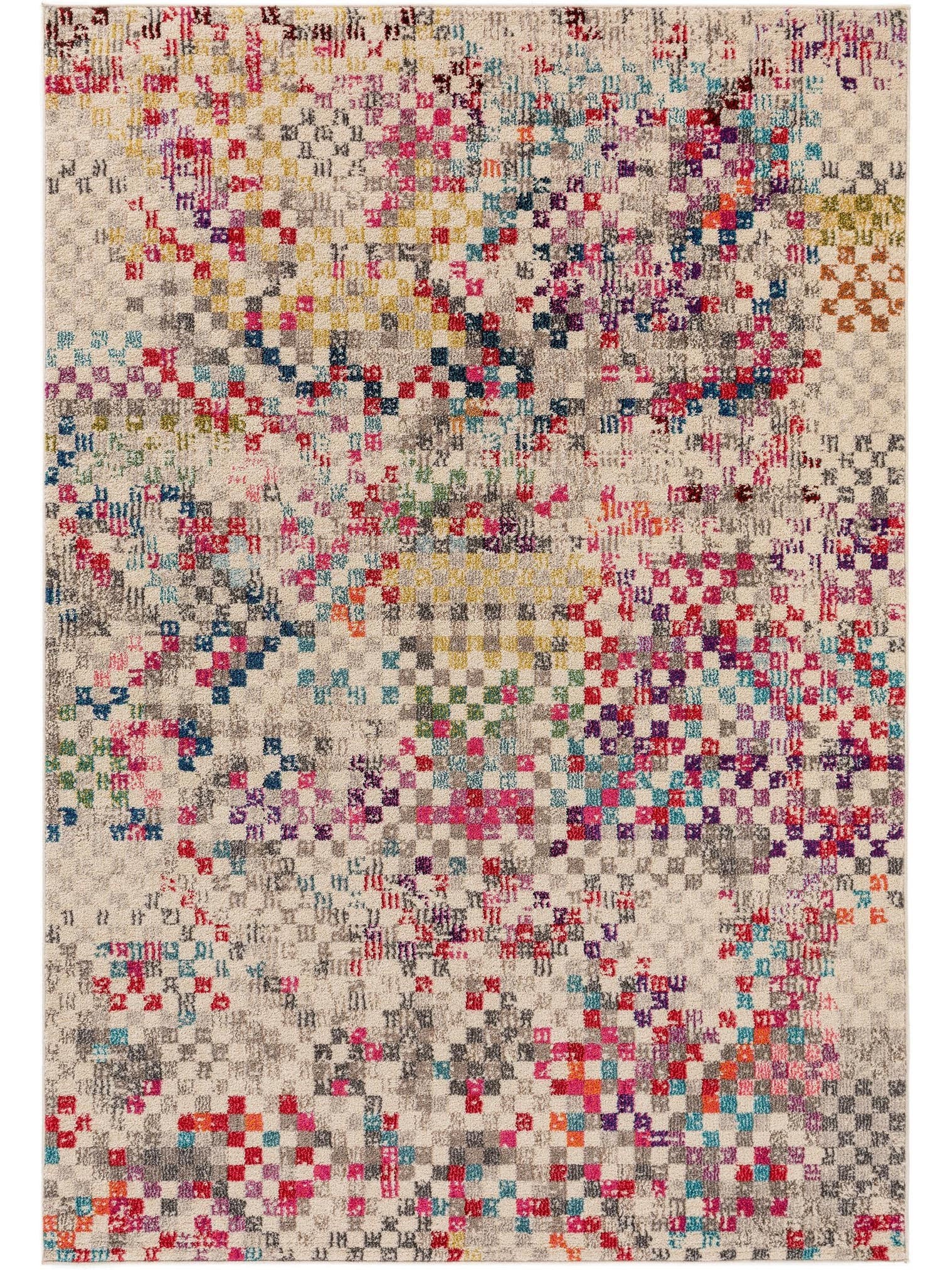 Teppich aus 100% Polypropylen in Multicolor mit 11 bis 20 mm hohem Flor von benuta Nest