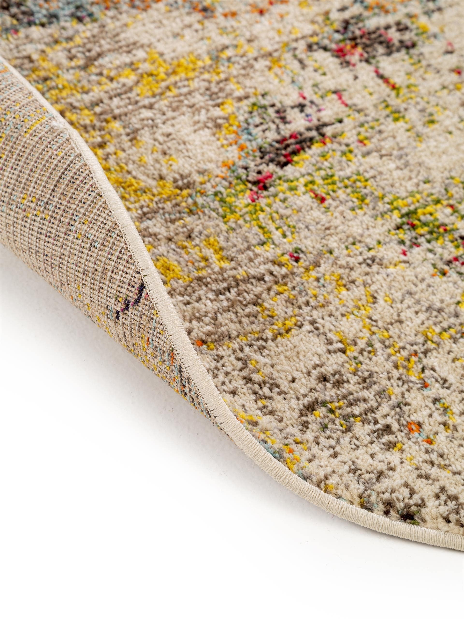 Alfombra de 100% Polipropileno en Beige con un pelo de {{Placeholder_Pile Height}} de altura de benuta Nest