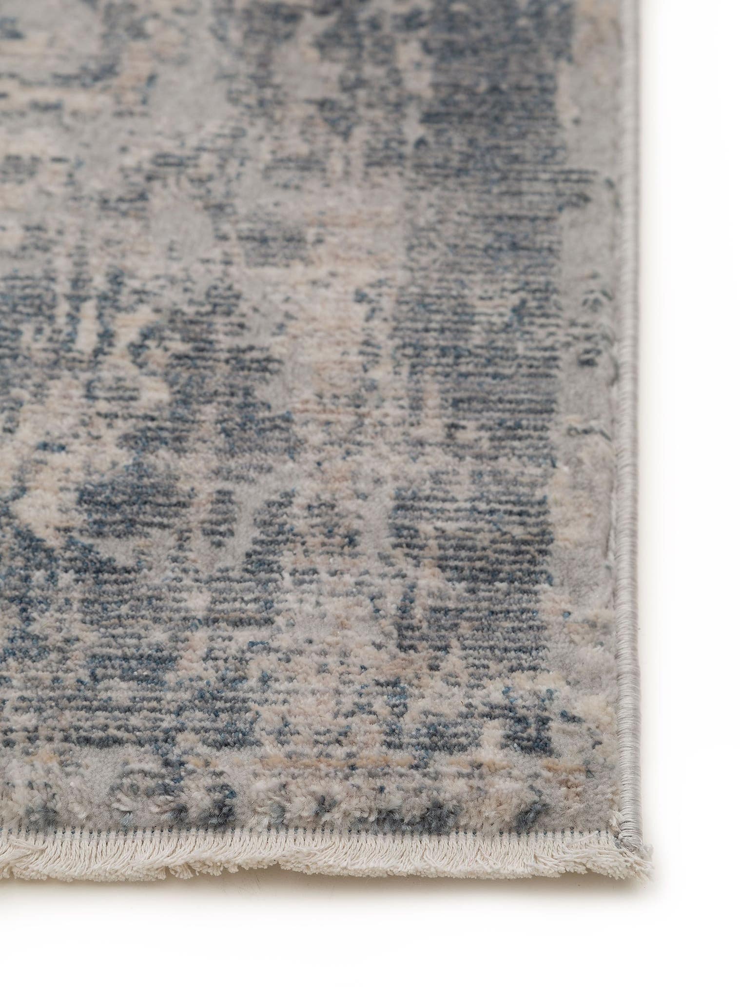 Rug made of 100% Polyester in Beige with a 6 - 10 mm high pile by benuta Nest