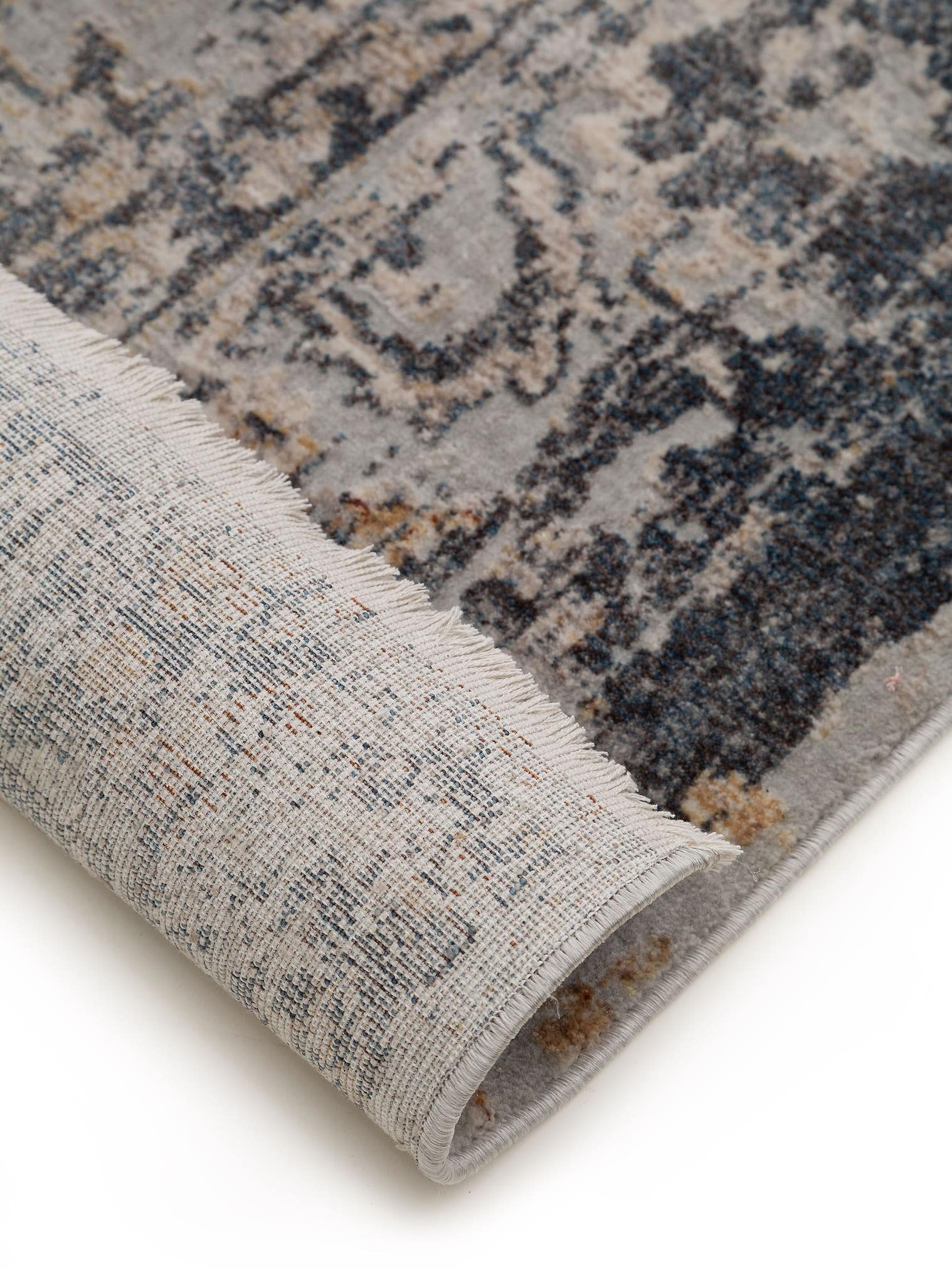 Tæppe af 100% Polyester i Beige med 6 - 10 mm høj luv fra benuta Nest