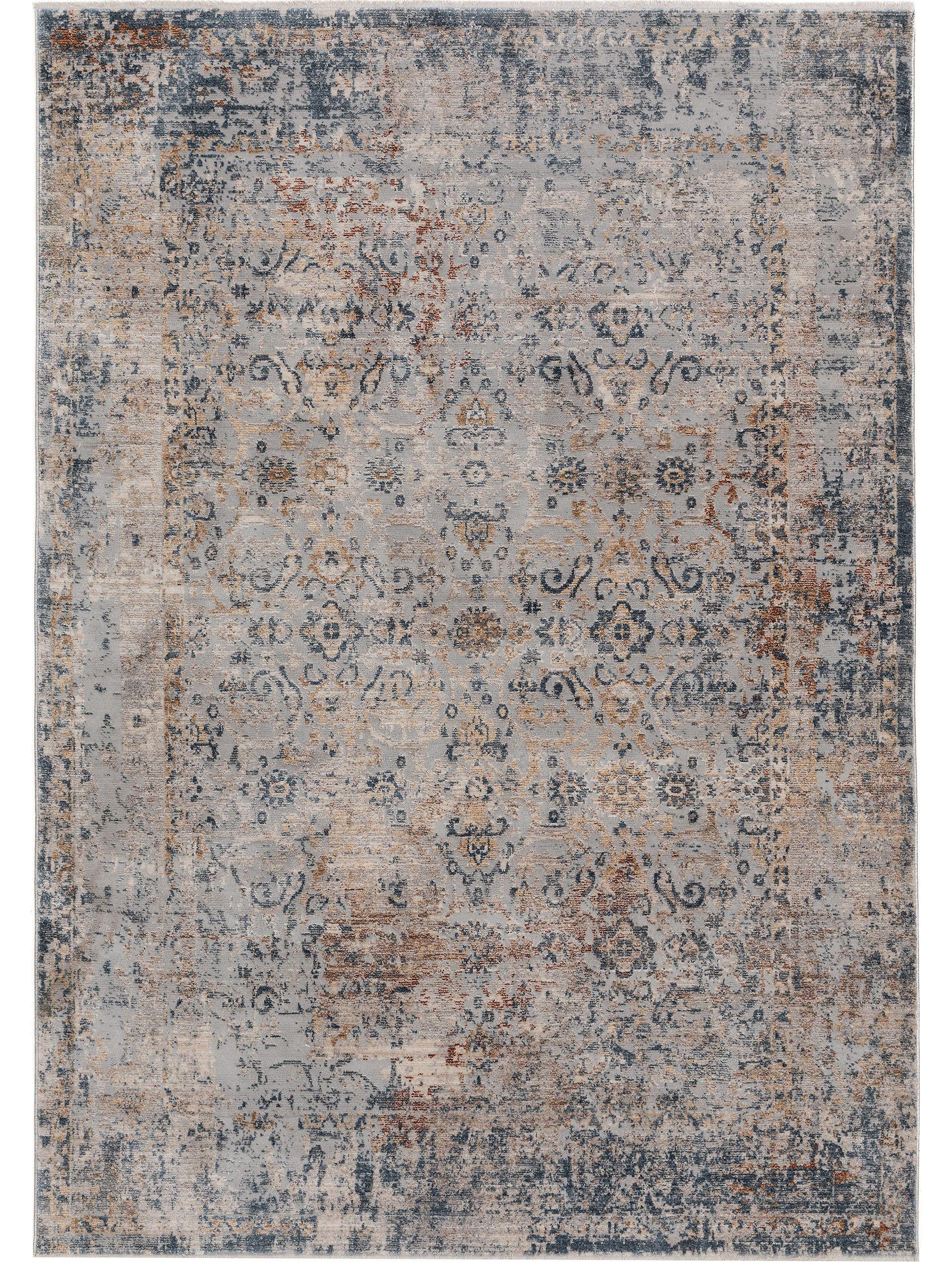 Rug made of 100% Polyester in Beige with a 6 - 10 mm high pile by benuta Nest