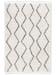Tapis à poils longs Ebba Beige