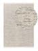 Wool Rug Rocco Beige/Black