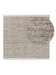 Wollteppich Rocco Beige/Schwarz