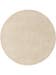Wollteppich rund Berber Cream