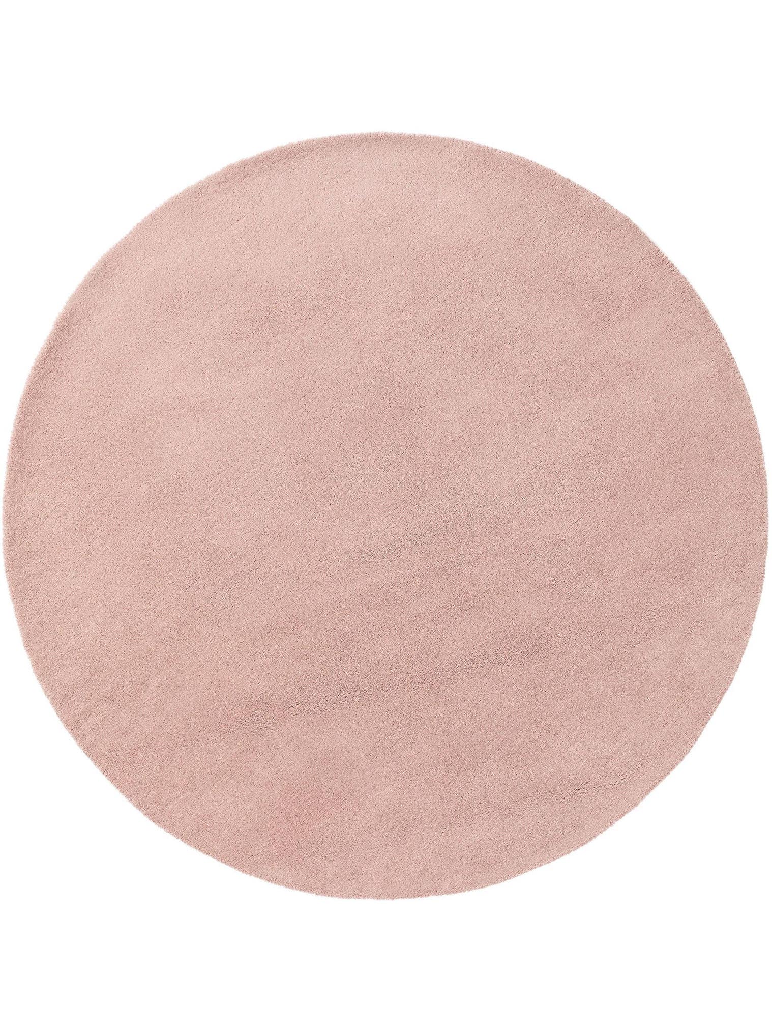 Tappeto di 100% Lana in Rosa con pelo alto 6 - 10 mm da benuta Nest