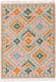 Kelim tessuto a mano Zohra Multicolor/Beige