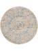 Round Rug Velvet Cream