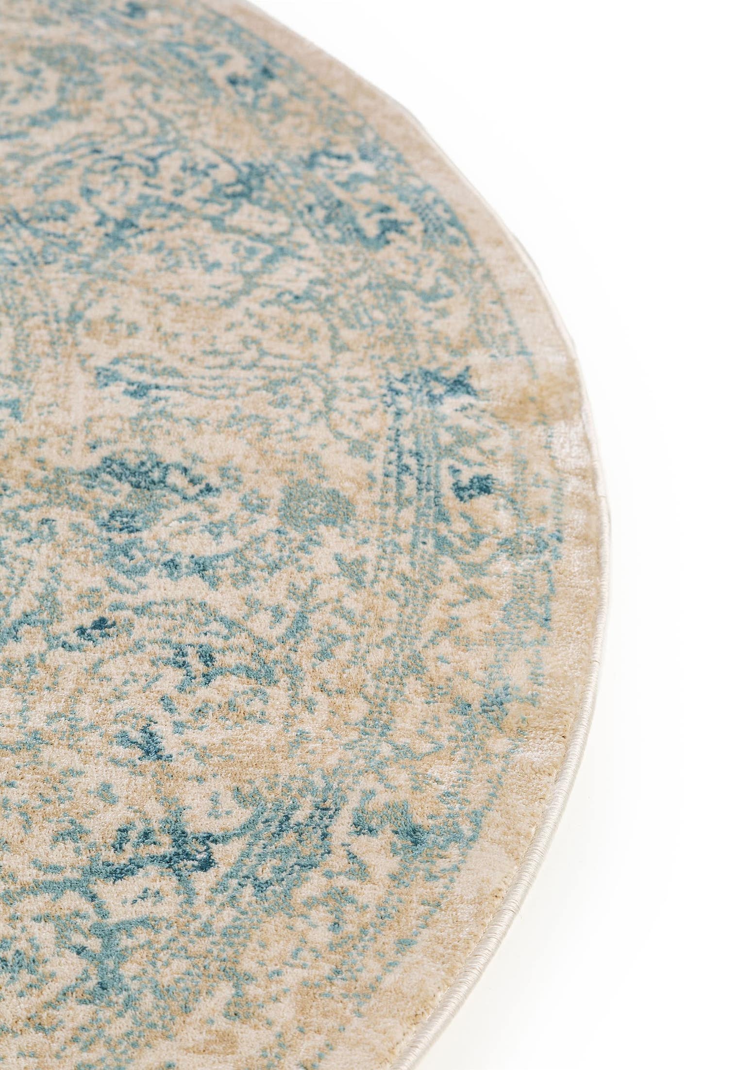 Rug made of 100% Polypropylene in Beige with a 1- 5 mm high pile by benuta