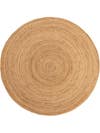 Jute Rug Jutta Light Brown