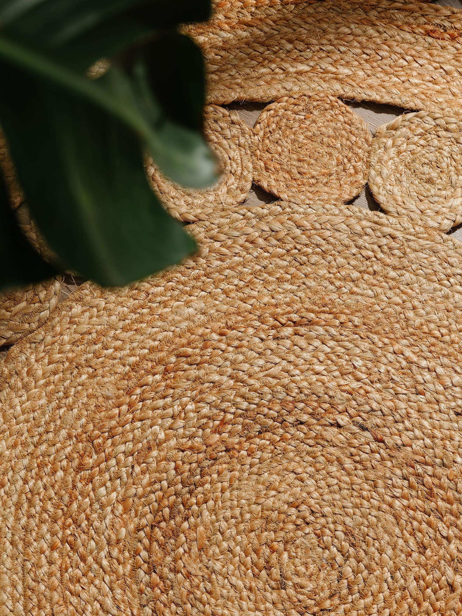 Tappeto di 100% Iuta in Marrone con pelo alto 1- 5 mm da benuta Pure