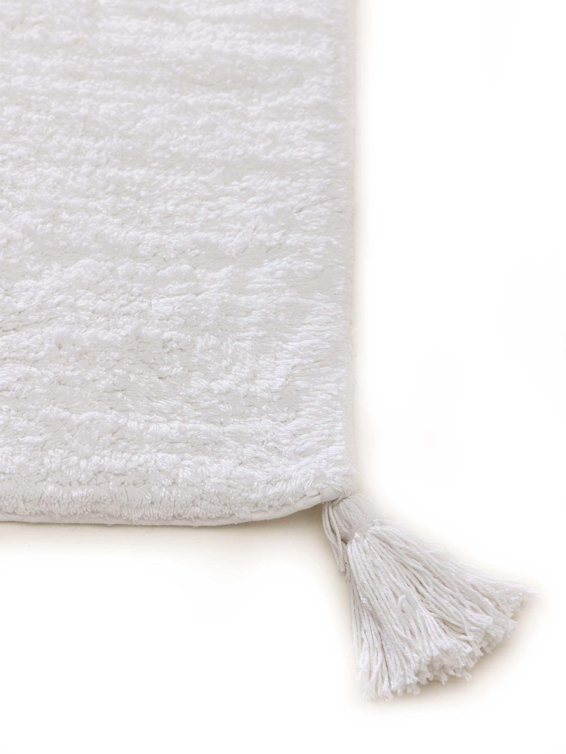 Alfombra de 100% Algodón en Beige con un pelo de {{Placeholder_Pile Height}} de altura de benuta