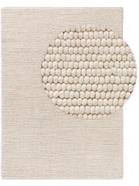 Wollteppich Beads Cream