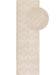 Alfombra viscosa Woody Crema