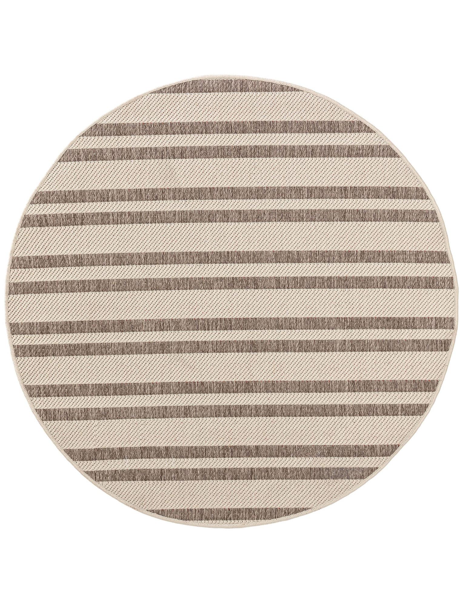 Rug made of 100% Polypropylene in Beige with a 1- 5 mm high pile by benuta