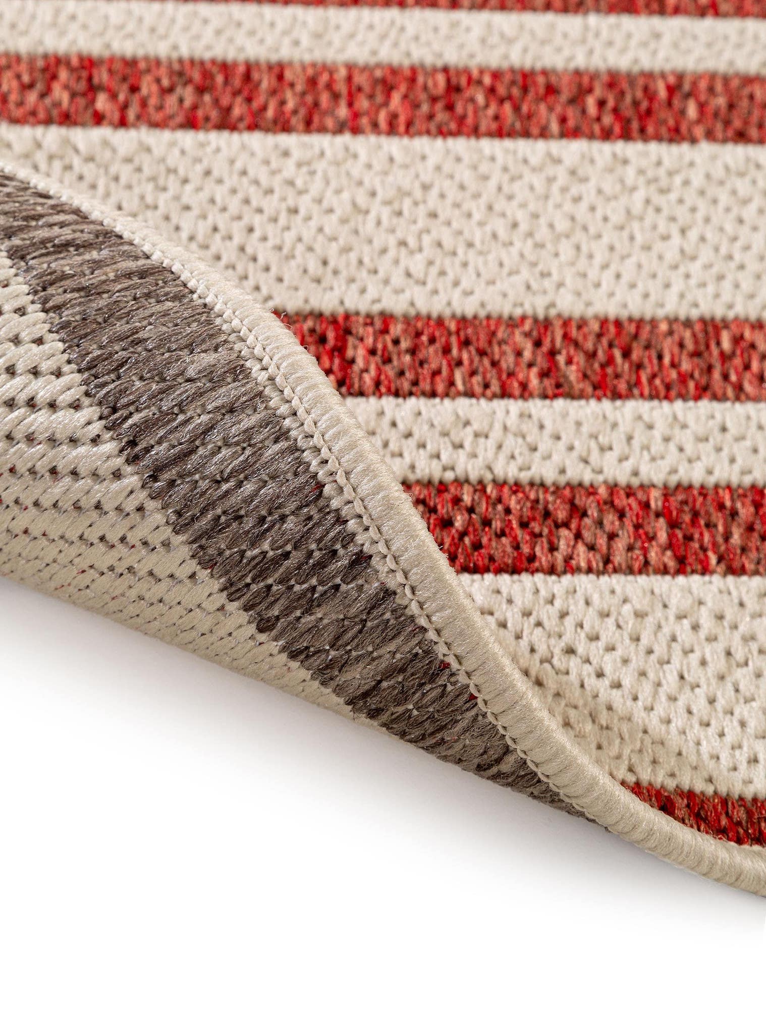 Rug made of 100% Polypropylene in Beige with a 1- 5 mm high pile by benuta